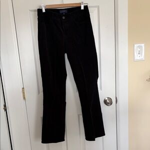 Talbots Black Bootcut  Corduroy Women's Jeans in Curvy style Petite 6